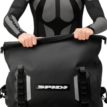 Motorcycle bag SPIDI ROLLTOP BAG BLACK
