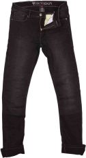 Women's moto jeans Modeka Abana Black