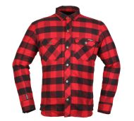 Modeka Nooner Red/Black Motorcycle Shirt