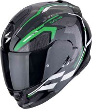 Каска Scorpion Exo 491 Kripta Black/Green/White