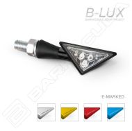 Ένδειξη μοτοσικλέτας LED BARRACUDA Z-LED B-LUX SILVER