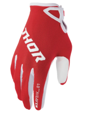 Mотокрос ръкавици THOR RIDEMODE STATIC RED