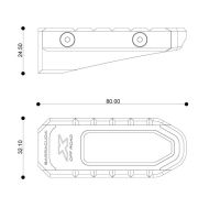OFFROAD STEPS BARRACUDA RED