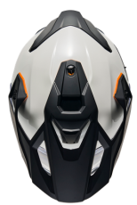 Κράνος περιπέτειας NEXX Y.TRAVL ΑΠΛΟ ΛΕΥΚΟ