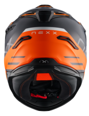 Κράνος περιπέτειας NEXX Y.TRAVL QUEST ΠΟΡΤΟΚΑΛΙ ΜΑΤ