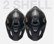 Κράνος περιπέτειας NEXX Y.TRAVL QUEST ΠΟΡΤΟΚΑΛΙ ΜΑΤ