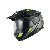 Κράνος περιπέτειας NEXX X.LIFECOUNTRY TERRA GREY/NEON