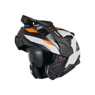 Κράνος περιπέτειας NEXX X.LIFECOUNTRY TERRA ΛΕΥΚΟ/ΠΟΡΤΟΚΑΛΙ