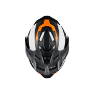 Κράνος περιπέτειας NEXX X.LIFECOUNTRY TERRA ΛΕΥΚΟ/ΠΟΡΤΟΚΑΛΙ