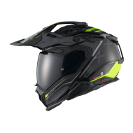 Κράνος περιπέτειας NEXX X.WED3 FURKA ΓΚΡΙ/NEON