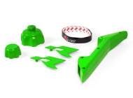 Κιτ αξεσουάρ φιαλών βενζίνης RACETECH R15 (Πράσινο)