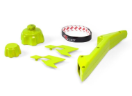 Κιτ αξεσουάρ φιαλών βενζίνης RACETECH R15 (Κίτρινο)