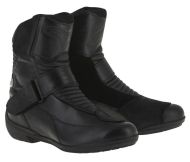 ALPINESTARS STELLA VALENCIA WP BLACK MOTORCYCLE BOOTS