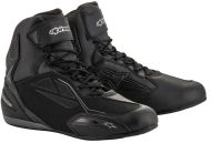 Ghete moto dama ALPINESTARS Stella Faster-3 Drystar® NEGRU/ARGINTIU