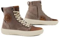 Women's motorcycle boots FALCO LENNOX 3 TAUPE BROWN