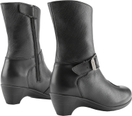 Ghete moto dama ICON TUSCADERO - NEGRE