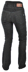 Women's motorcycle jeans TRILOBITE 661 PARADO REGULAR FIT BLACK