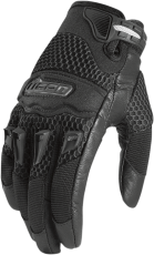 Women's motorcycle gloves ICON TWENTY-NINER - BLACK