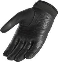 Women's motorcycle gloves ICON TWENTY-NINER - BLACK