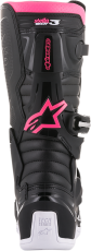 ALPINESTARS Stella Tech 3 Women's Motocross Boots BLACK/WHITE/PINK