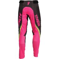 Γυναικεία παντελόνα μοτοκρός THOR WOMEN'S PULSE REV CHARCOAL/FLO PINK