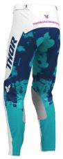Γυναικεία παντελόνια motocross THOR WMN LAUNCHMODE BLEACH ΛΕΥΚΟ/AQ