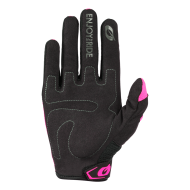 Дамски мотокрос ръкавици O'NEAL ELEMENT RACEWEAR BLACK/PINK V.24