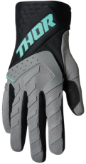 Дамски мотокрос ръкавици THOR WOMEN'S SPECTRUM FLO GRAY/BLACK