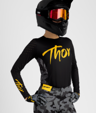 Women's jersey THOR SPORTMODE SHADOW BLACK