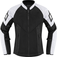 Geaca moto textila dama ICON MESH AF WHITE