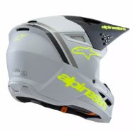 Casca de motocross pentru copii ALPINESTARS SM3 RADIUM GY/BLK/YL