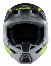 Casca de motocross pentru copii ALPINESTARS SM3 RADIUM GY/BLK/YL