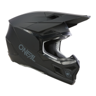 Παιδικό κράνος μοτοκρός O'NEAL 3SERIES SOLID BLACK V.24