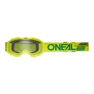 Παιδικά γυαλιά χιαστί O'NEAL B-10 SOLID NEON YELLOW - CLEAR V.24