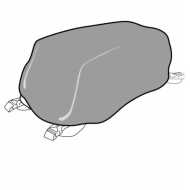 SHAD Tank Bag Rain Cover