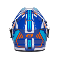 Enduro helmet O'NEAL EX-SRS DUST BLUE/ORANGE