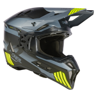 Enduro helmet O'NEAL EX-SRS HITCH BLACK/GRAY/NEON YELLOW V.24