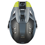 Enduro helmet O'NEAL EX-SRS HITCH BLACK/GRAY/NEON YELLOW V.24