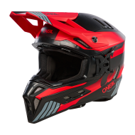 Enduro helmet O'NEAL EX-SRS HITCH BLACK/GRAY/RED V.24