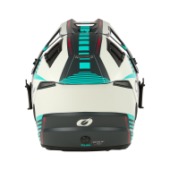 O'NEAL EX-SRS QUIN GRAY/TEAL Enduro Helmet