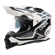 Enduro helmet O'NEAL SIERRA II R WHITE/BLACK/GRAY V.24