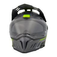 Enduro helmet O'NEAL SIERRA RS ECHO BLACK/NEON YELLOW V.26