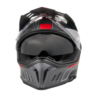 Enduro helmet O'NEAL SIERRA RS ECHO BLACK/RED V.26
