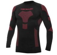 Χειμερινή θερμική μπλούζα ADRENALINE FROST ΜΑΥΡΟ/ΚΟΚΚΙΝΟ