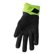 THOR SPECTRUM FLO BLACK/ACID COLD WEATHER winter motocross gloves