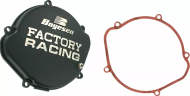 Clutch cover BOYESEN FACTORY CLUTCH CVR CR125 Black