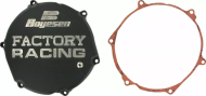 Clutch cover BOYESEN FACTORY CLUTCH CVR KX250 Black