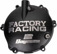 Clutch cover BOYESEN FACTORY COVER CLU YZ125 94-04 Black