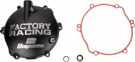 Clutch cover BOYESEN FACTORY COVER CLU YZ125 94-04 Black