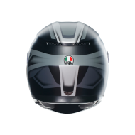 AGV K3 COMPOUND HELMET MATT BLACK/GREY